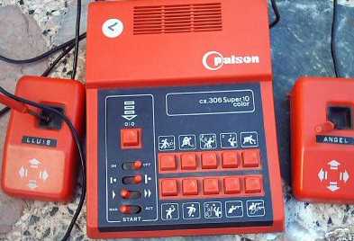 Palson CX.306 CX-306 Super 10 color (red case - black control panel)